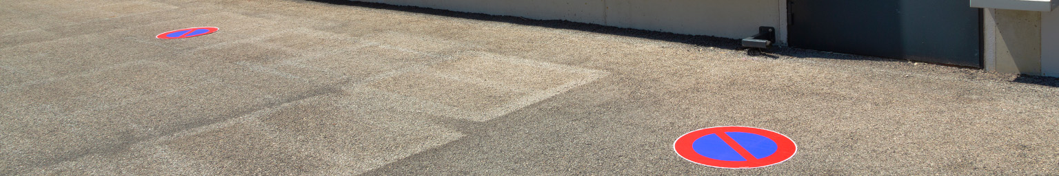 Marquage au sol extérieur