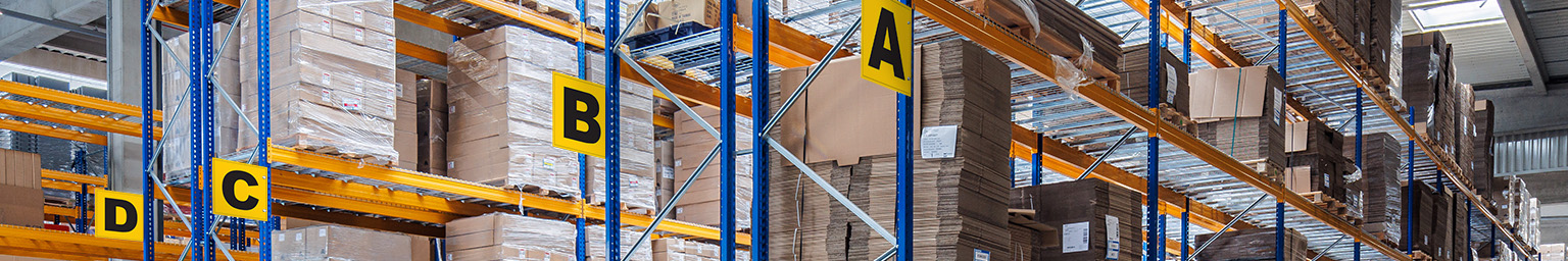 Panneaux d'identification entrepôt