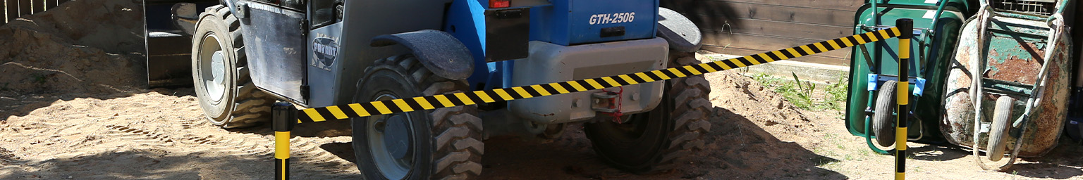 Poteaux à sangle - Tube PVC