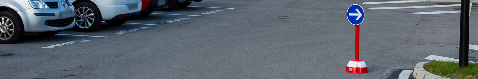 Poteaux alu équipés