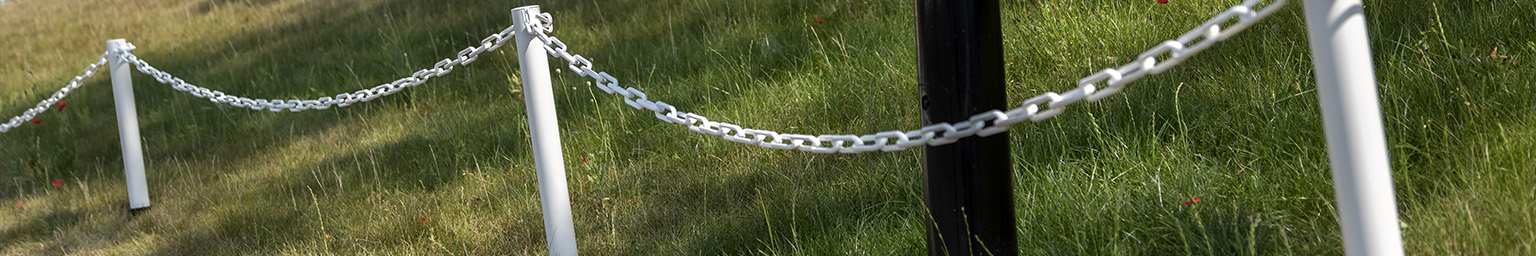 Poteaux PVC avec pointe