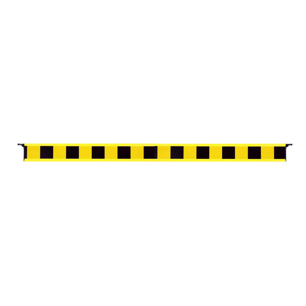 Barrière fixe de 2m rétroréfléchissante Jaune/Noire type K2 - 1320116