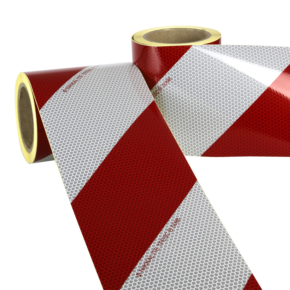 Kit balisage véhicule adhésif - 2 rouleaux (D et G) de 9m - Classe 2 - 3340051