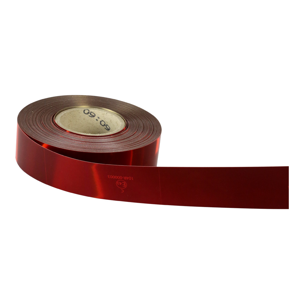 Rouleau adhésif rétroréfléchissant de silhouettage 51mm x 50 m - Rouge - 3340105