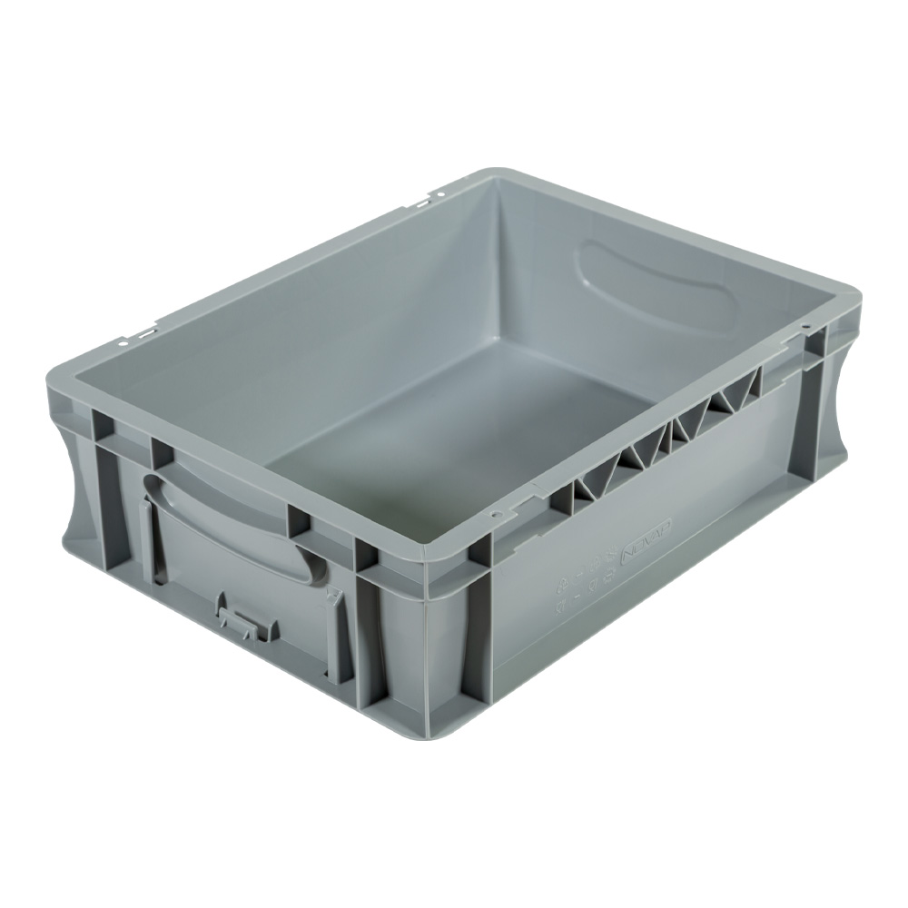Bac palettisable norme Europe - Poignées fermées - 400x300x120 mm - 11 litres - 5000298