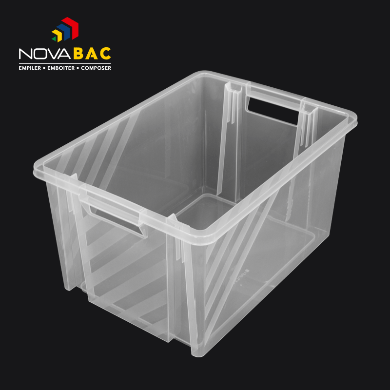 Boite de rangement Novabac 6 au 54 Litres Translucide - Novap