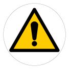 Disques danger général pour sol - Novap