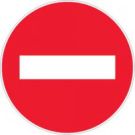 Panneau Sens interdit - Rigide Ø180mm - 4040141