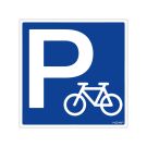 Panneau parking v&eacute;los - Rigide 200x200mm - Novap