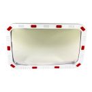 Miroir de sécurité pour voies privée - 600 x 400 mm - 6101512