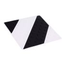 Dalle podotactile intérieure/extérieure Noir/Blanc - Novap