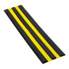 Bande de guidage PMR - Noir/Jaune - Novap