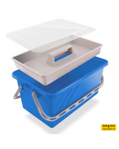 Boite de rangement plastique Bleu - SERATOU