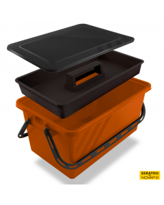 Boite de rangement plastique Cuivre - SERATOU