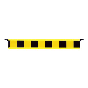 Barrière fixe de 1m rétroréfléchissante Jaune/Noire type K2 - Novap