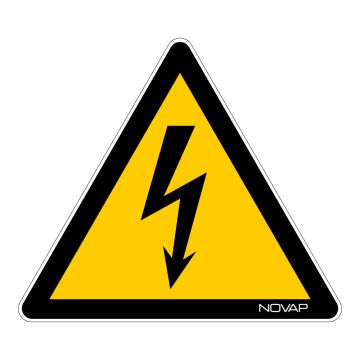 Panneau Danger électrique - Novap