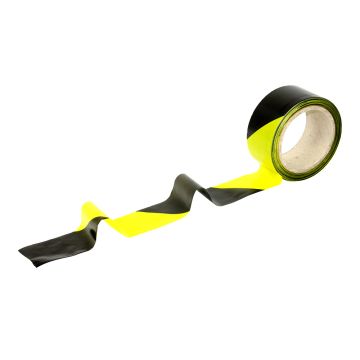 Ruban haute résistance 50mmx100m Jaune/Noir - Novap