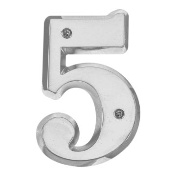 N°5 - Zamak Chromé 80mm - 4005171