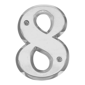 N°8 - Zamak Chromé 80mm - 4005201