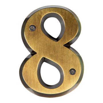 N°8 - Zamak Or vieilli 80mm - 4005324