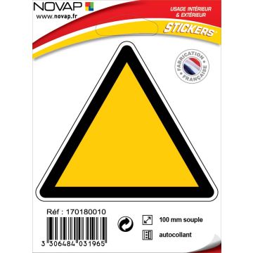 Panneau Danger - Adhésif Triangle 100mm - 4031965