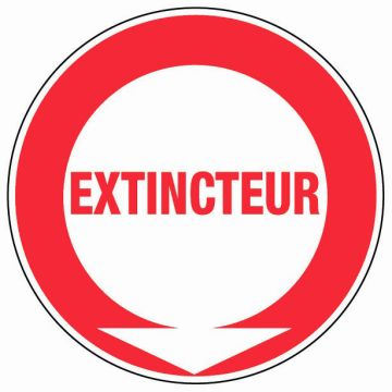 Panneau Extincteur (texte) - Rigide Ø300mm - 4060729