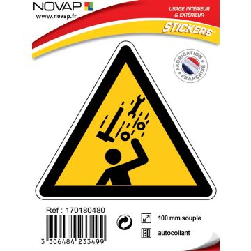 danger chute d'objets