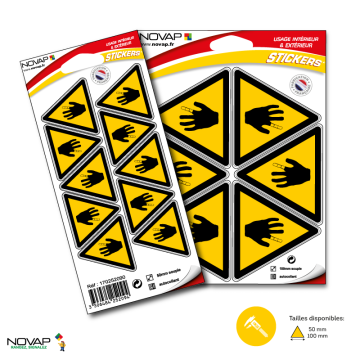 Pictogramme Danger corrosion - Novap