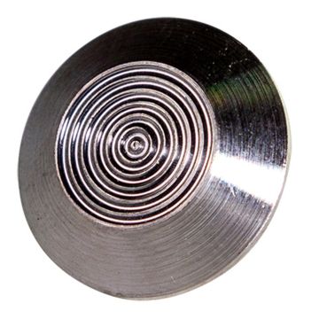 Sac de 60 clous podotactiles sphériques en Inox, diamètre 25mm, avec gabarit de pose - Novap