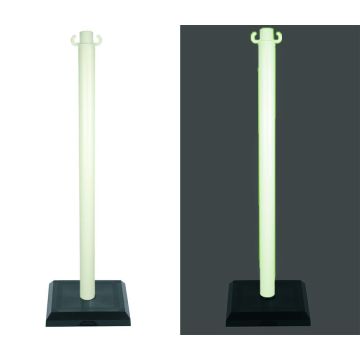Poteau PVC Photoluminescent sur socle lesté 3kg - 2000727