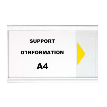Panneau d'Information A4 Blanc - 2000291
