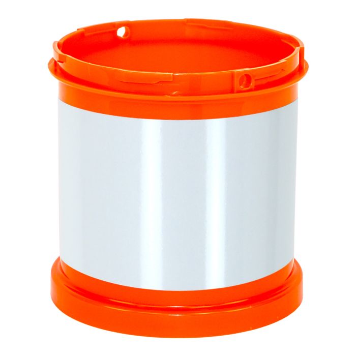 Segment Orange fluo avec film rétroréfléchissant - Novap