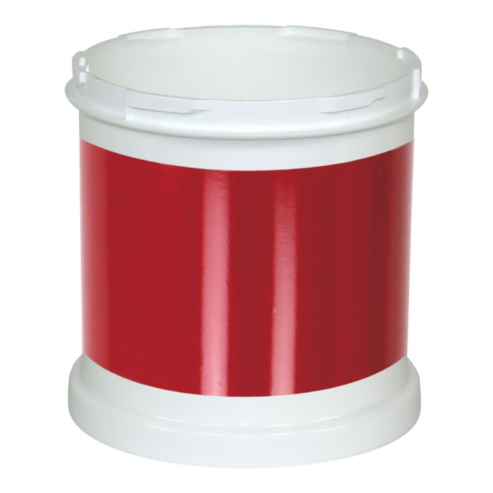 Segment Blanc avec film rétroréfléchissant Rouge - Novap