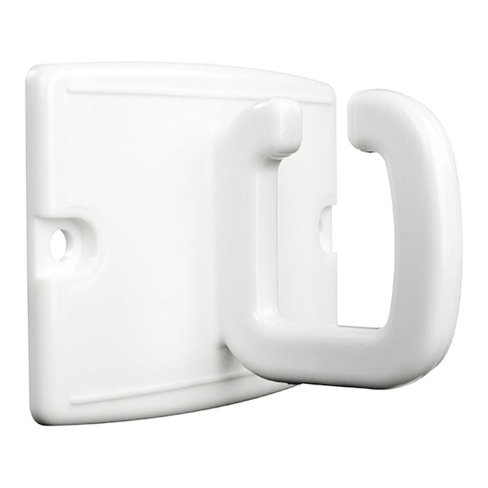 Platine avec anneau ouvert Blanche - Novap