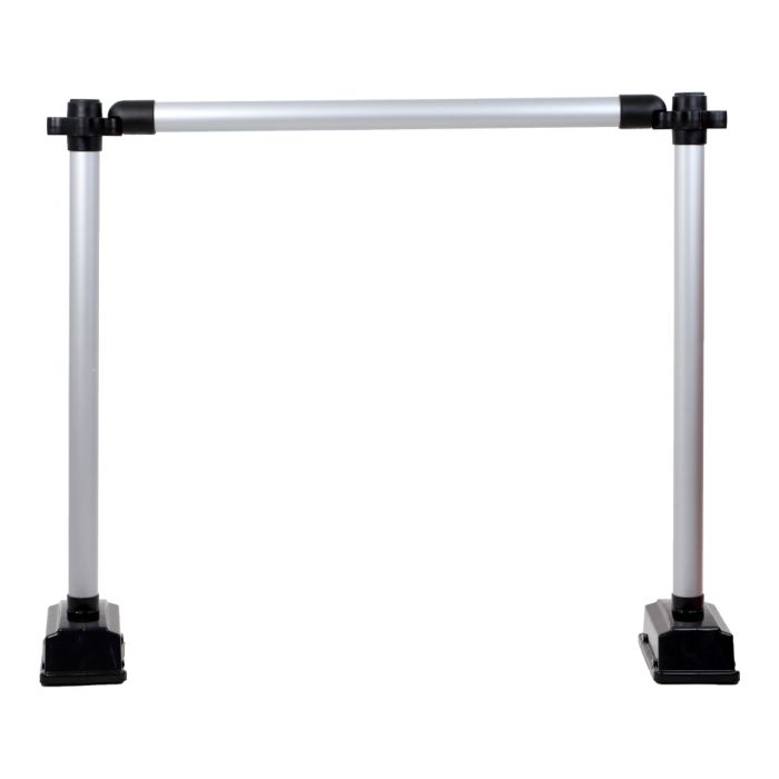 Barrière Express 1 lisse 1m Gris Métal - Novap