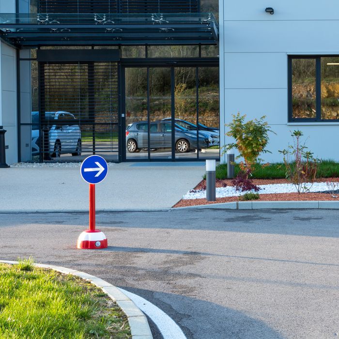 PANNEAU INFORMATION STATIONNEMENT TROTTOIR (F0262) 450 x 630 mm Matière Adhesif | Leroy Merlin