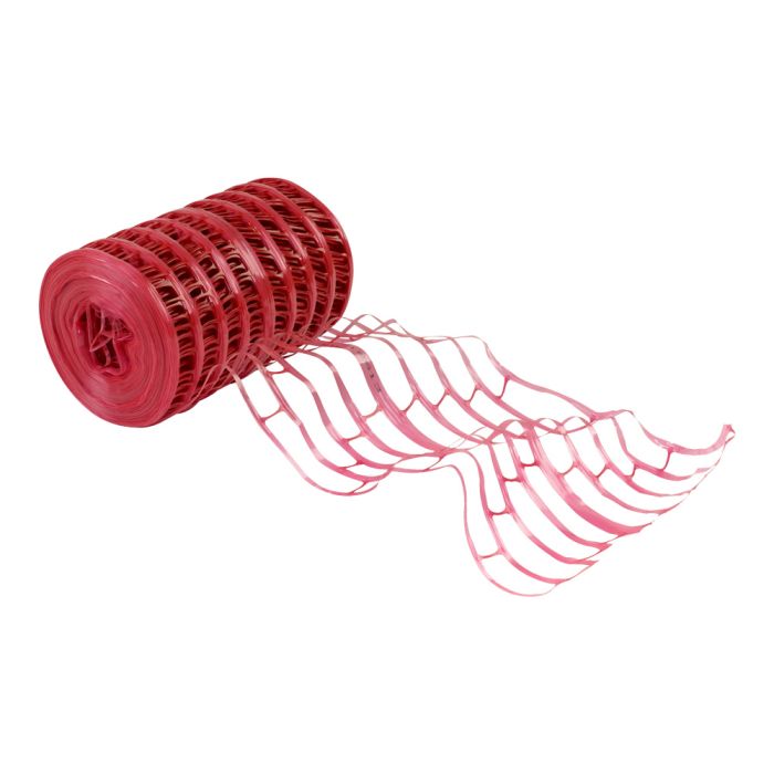 Grillage avertisseur 30cmx100m Rouge ( ELECTRICITE) - Novap