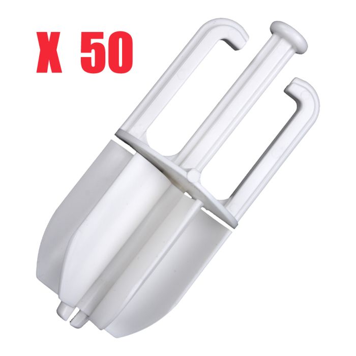 50 crochets adaptables sur cône - Novap