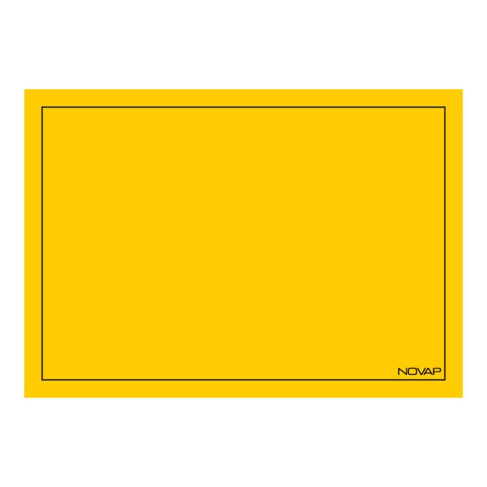 Panneau d'identification 260x370mm 2 caractères - Novap