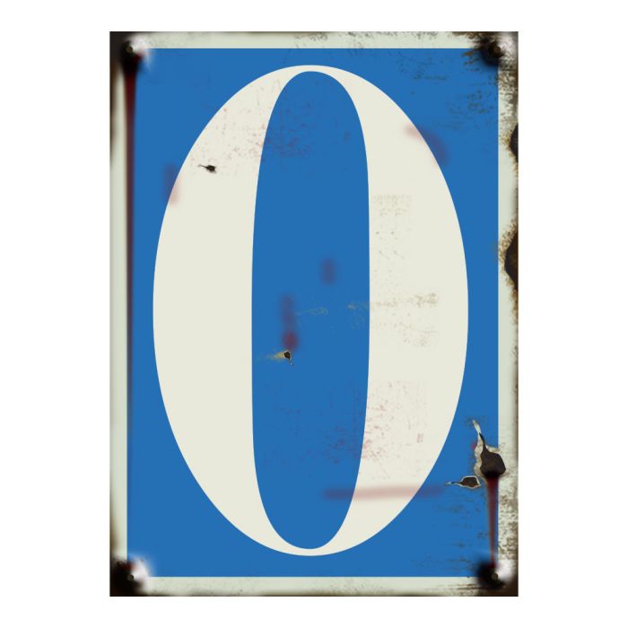 N°0 - vintage rigide adhésif fond bleu - Novap