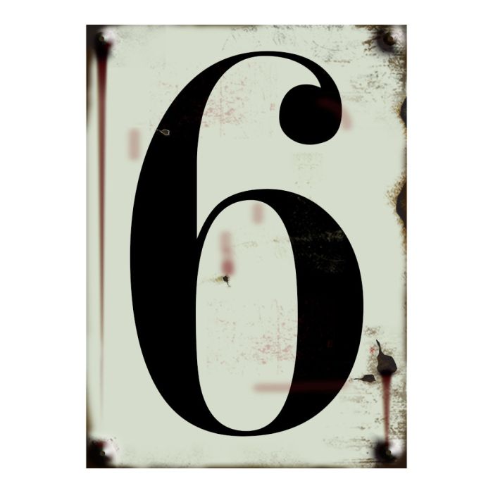 N°6 - vintage souple adhésif fond beige - Novap