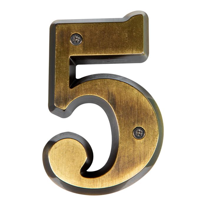 N°5 - Zamak Or vieilli 80mm - Novap