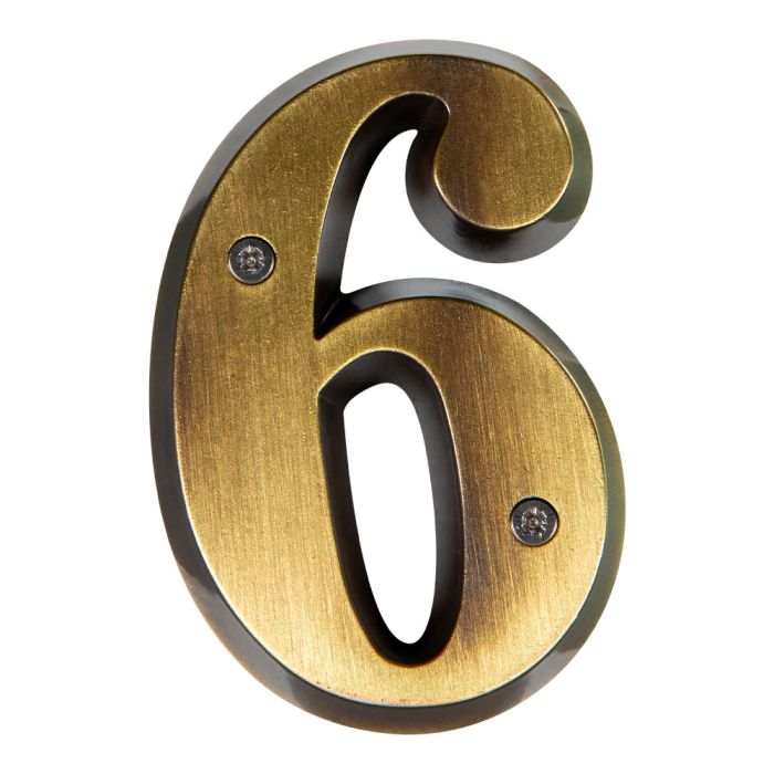 N°6 - Zamak Or vieilli 80mm - Novap