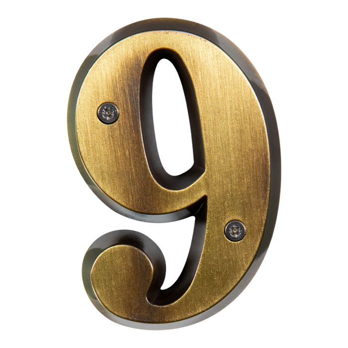 N°9 - Zamak Or vieilli 80mm - Novap