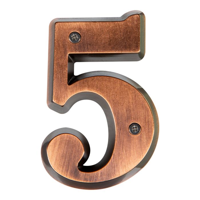 N°5 - Zamak Cuivre vieilli 80mm - Novap