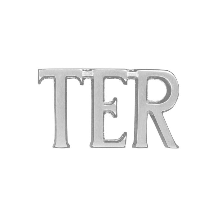 Ter - Laiton finition Alu brossé 40mm - Novap