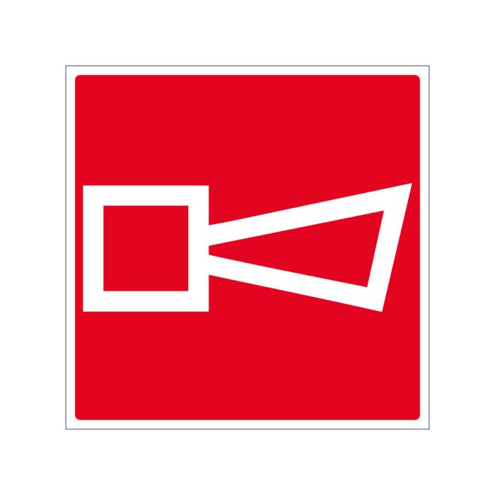 Panneau Avertisseur sonore - Rigide 200x200mm - Novap