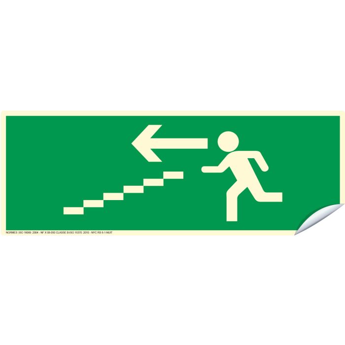 escalier descente gauche