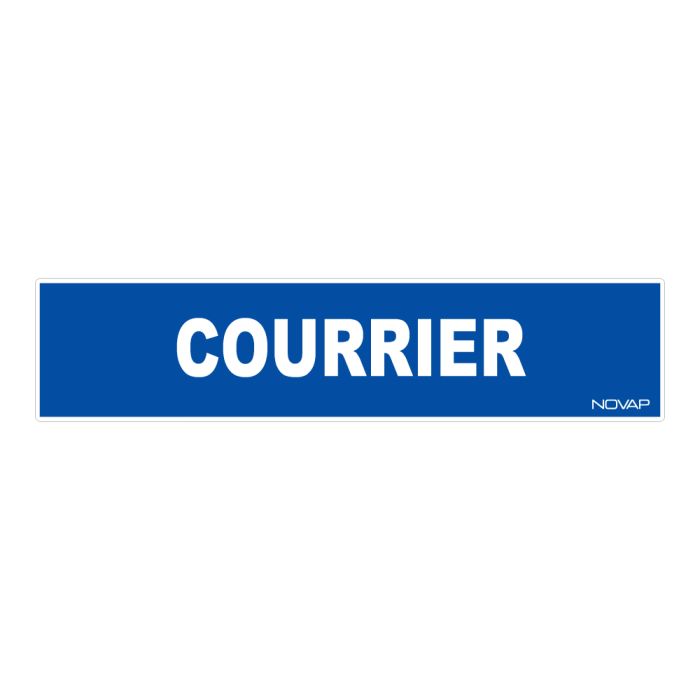 Panneau Courrier - Rigide 330x75mm - Novap