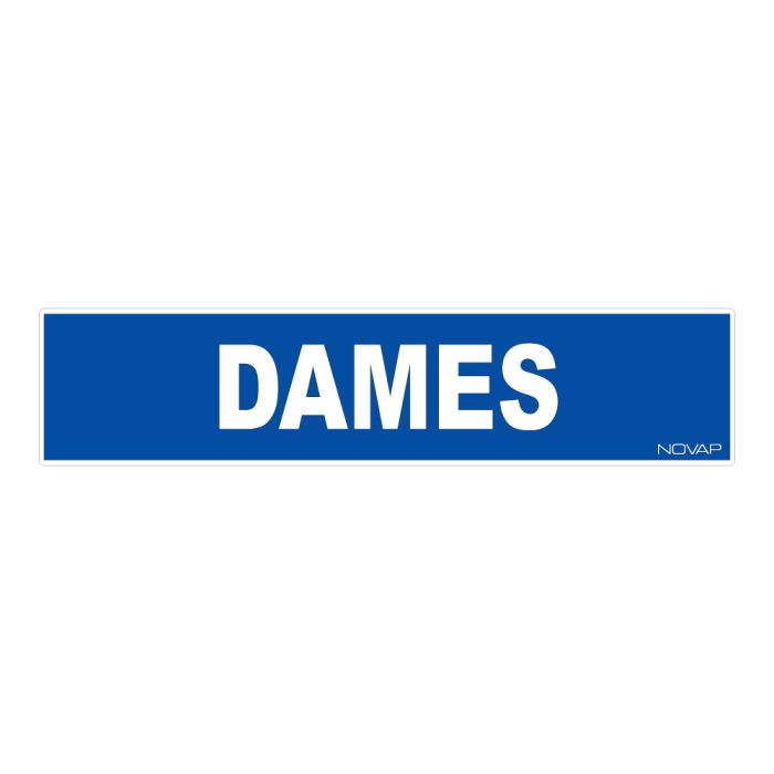 Panneau Dames - Rigide 330x75mm - Novap